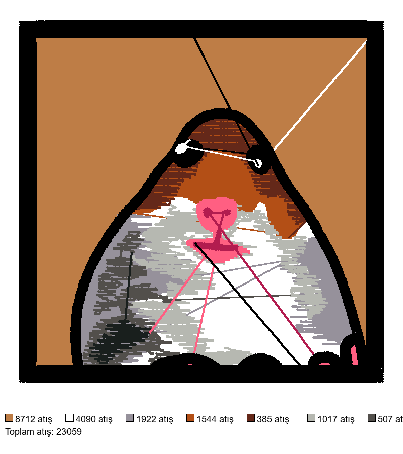 144 MEM HAMSTER nakış deseni