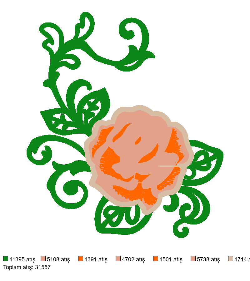 1843 nakış deseni