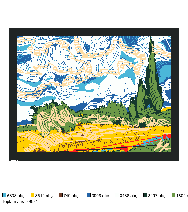 2309 nakış deseni