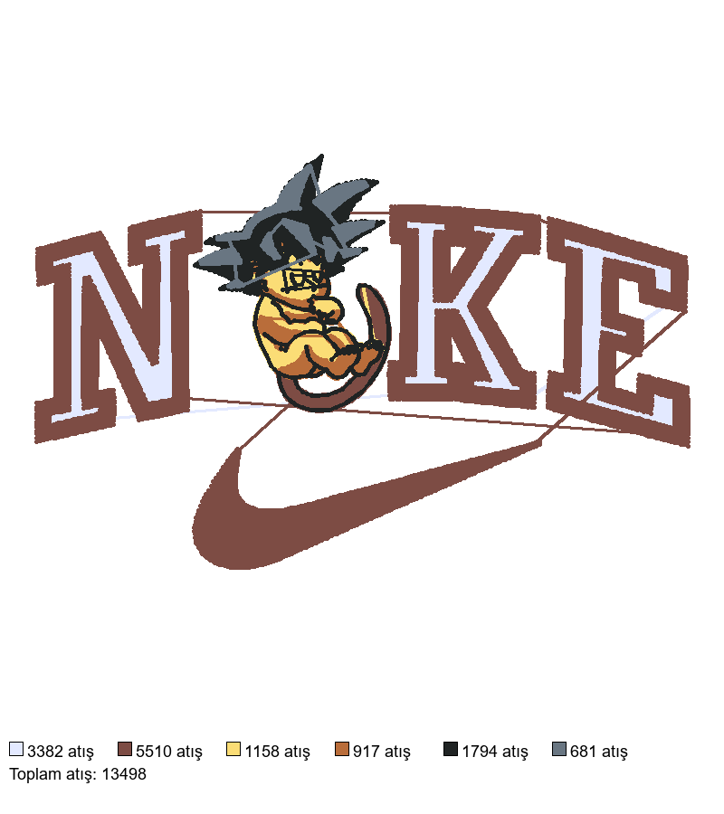 2364 nakış deseni