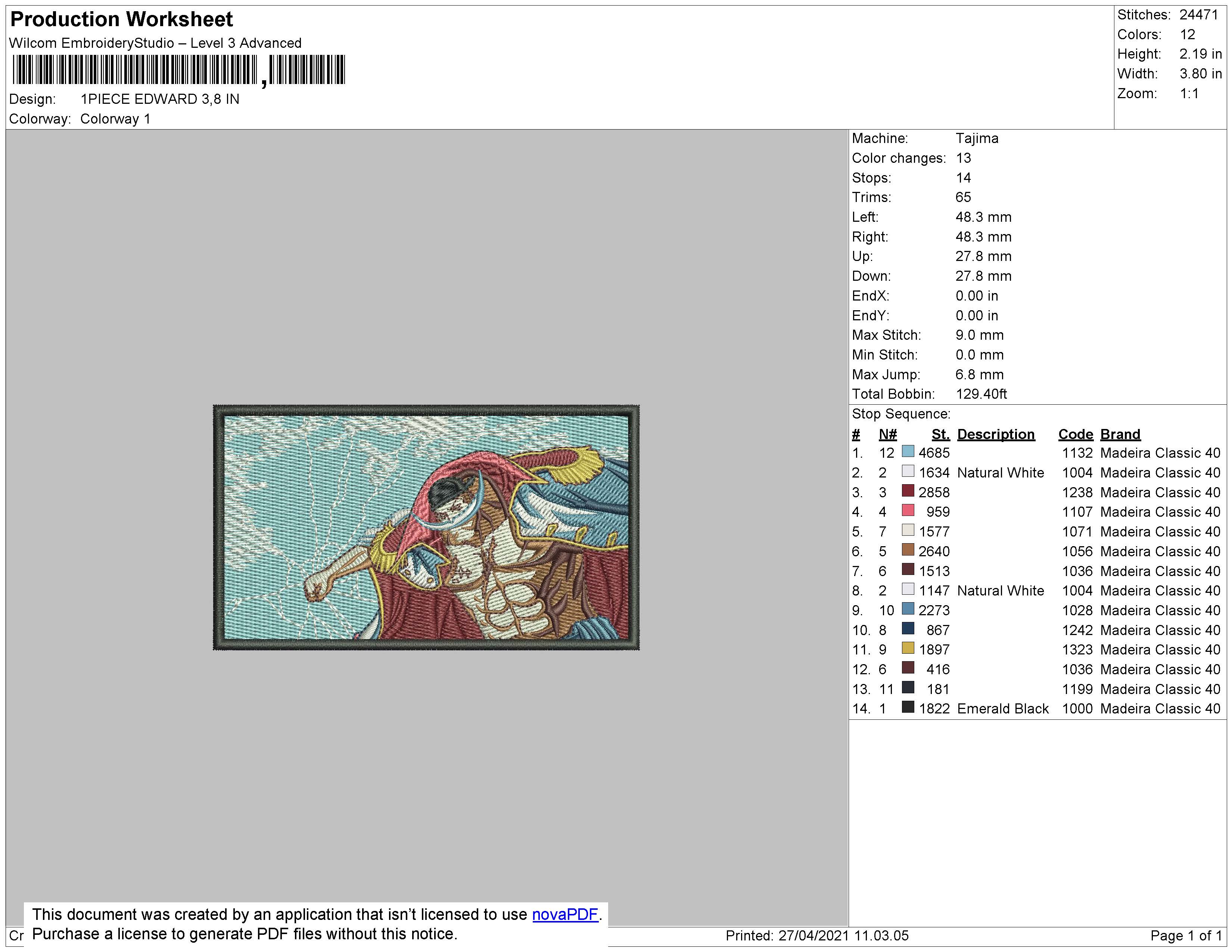 1004_686 nakış deseni