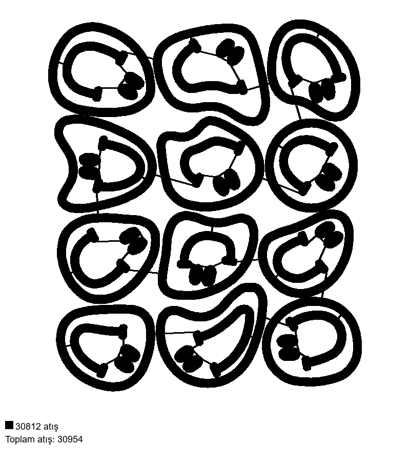 48 Smile logo nakış deseni