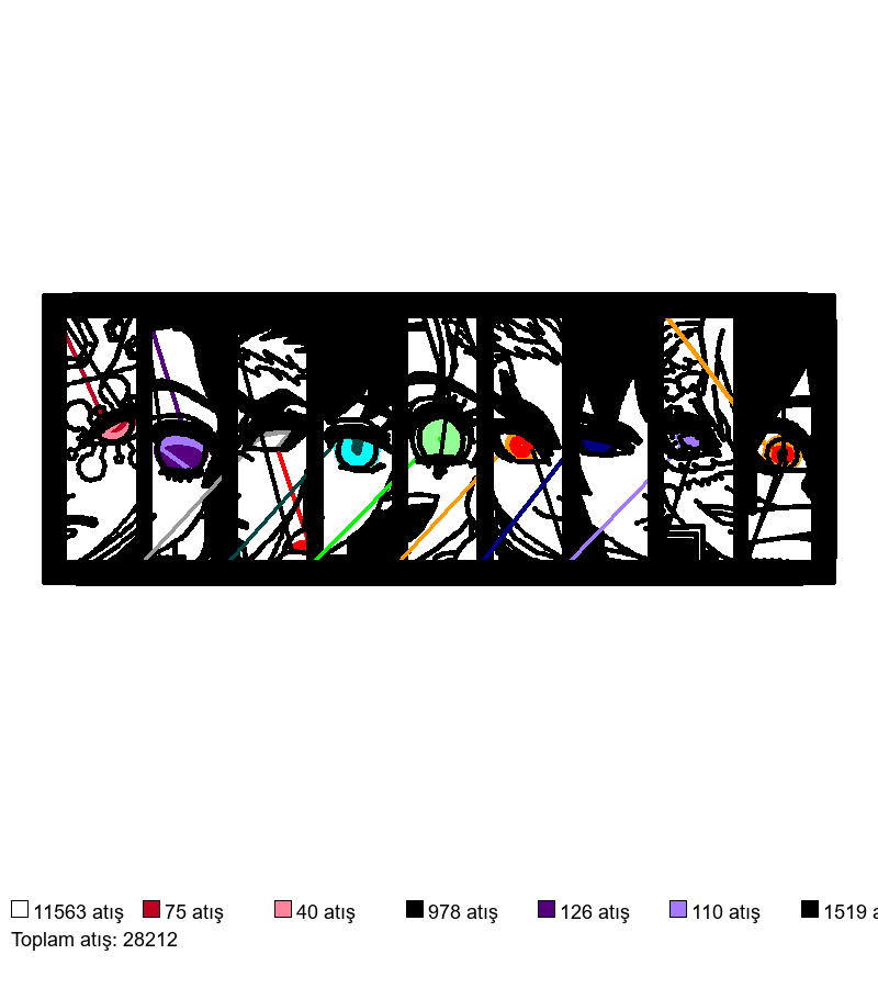764 nakış deseni