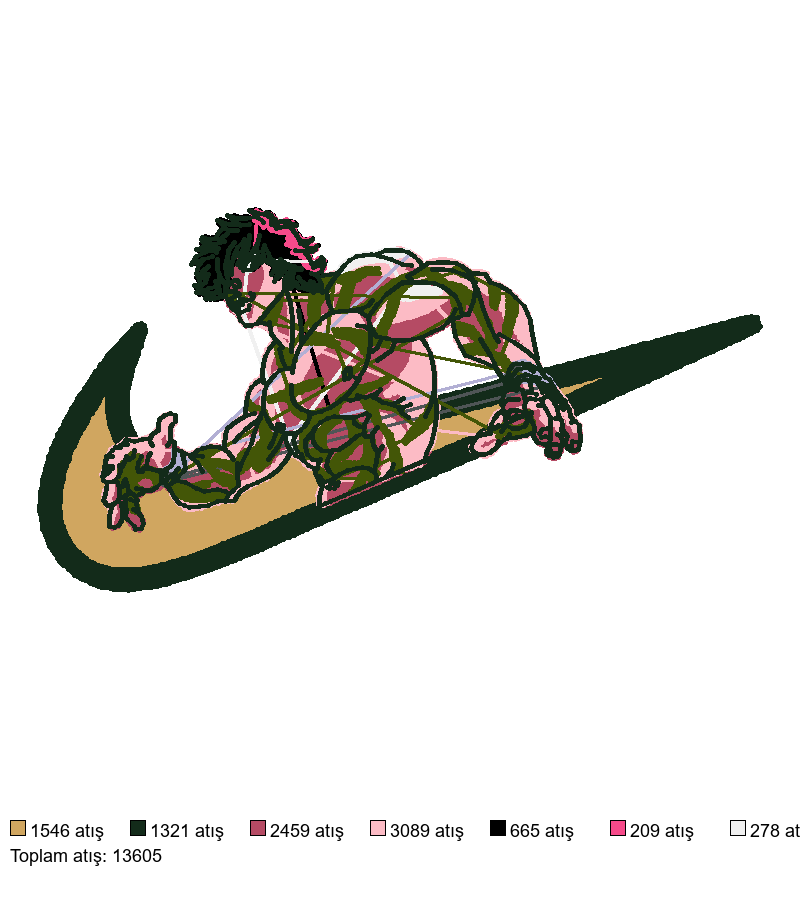 97  Nike Baki nakış deseni