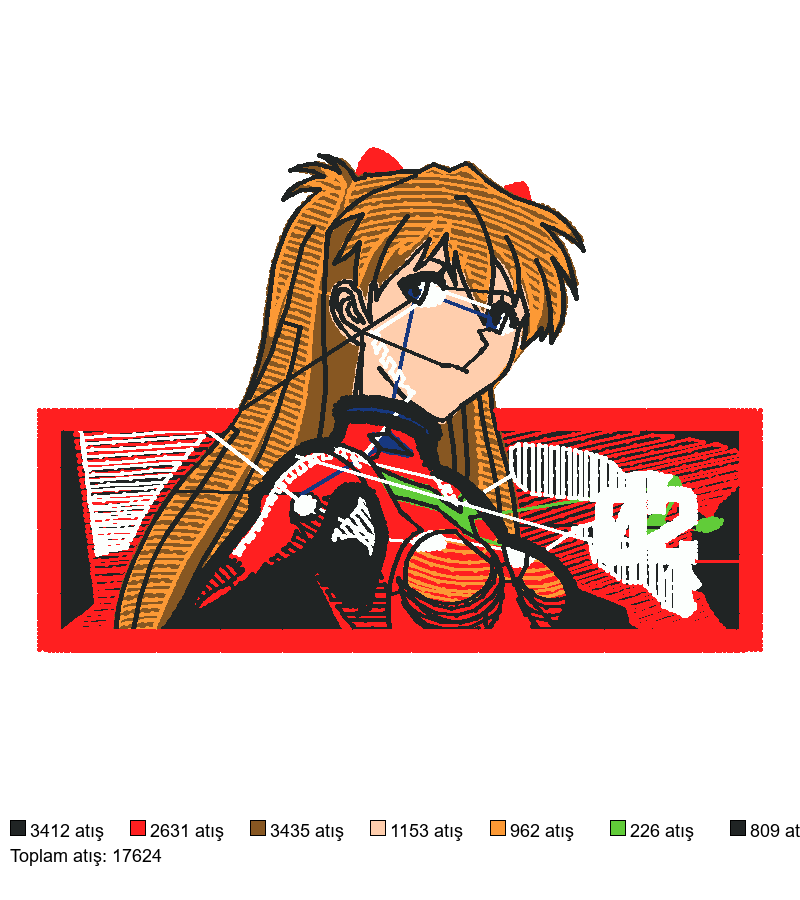 680 nakış deseni