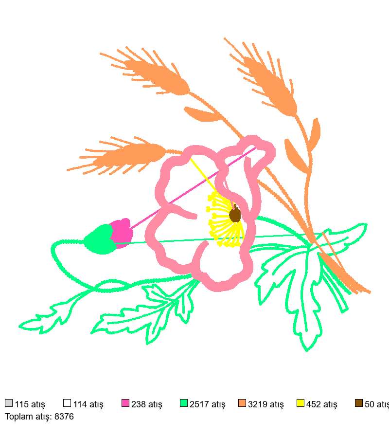 Poppy05 nakış deseni